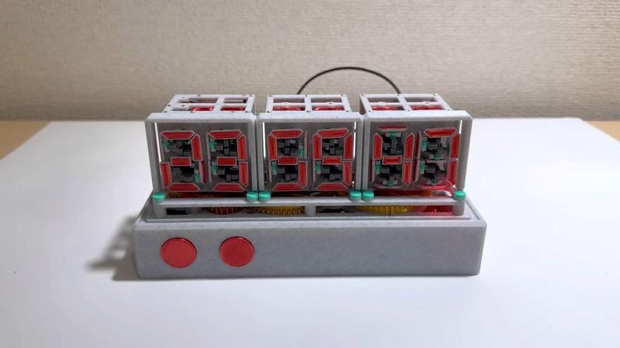 3d打印七段机械数码管